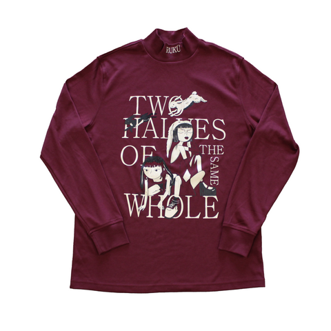Two Halves of The Same Whole Mock Neck LE 7