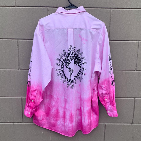 Hands Button Up