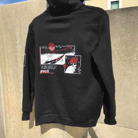 RUKU ROSE HOODED SWEATER