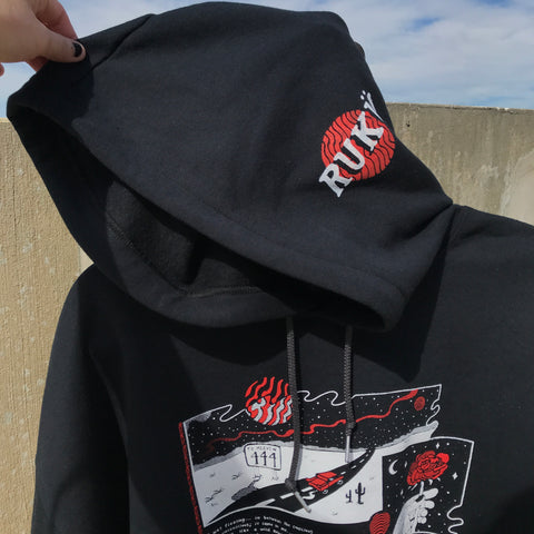 RUKU ROSE HOODIE LE 35