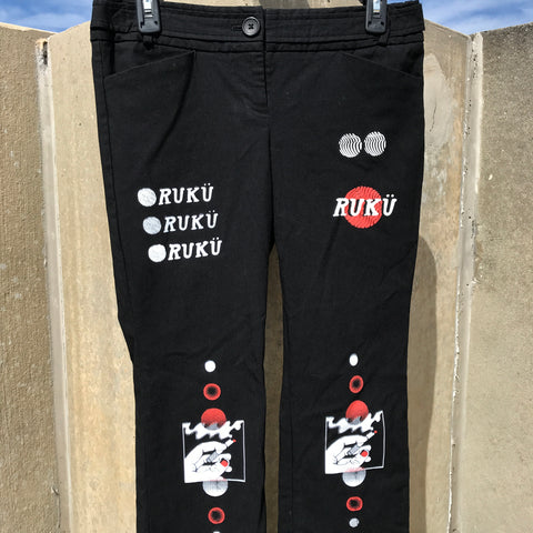 RUKU ROSE PANTS 01