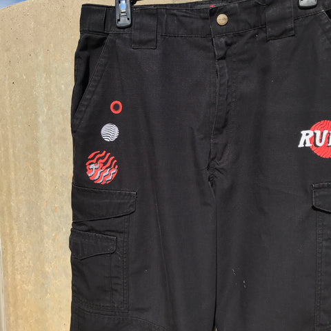 RUKU ROSE BAGGY CARGOS