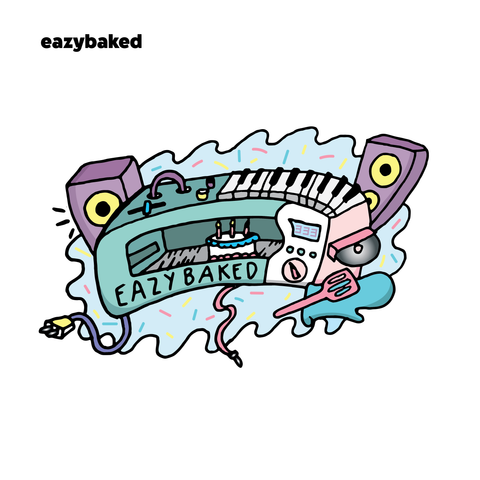 Eazybaked Sticker