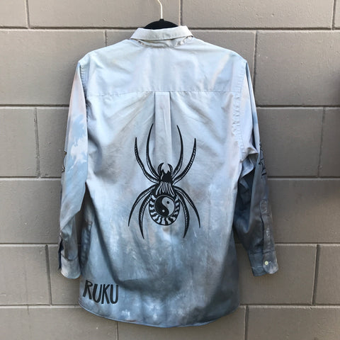 Spiderhead Button Up
