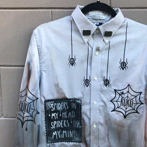 Spiderhead Button Up