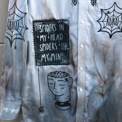 Spiderhead Button Up