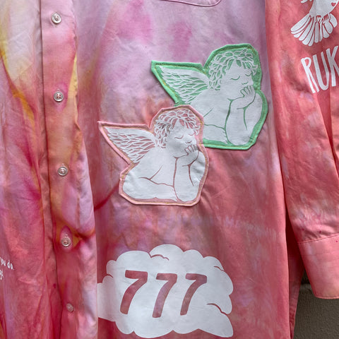 Angel Button Up