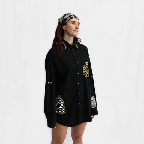 WHO YOU WILL BE BUTTON UP