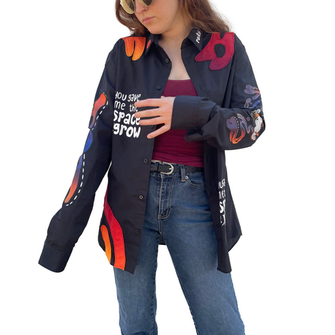 SPACE2GROW BUTTON UP LE 21