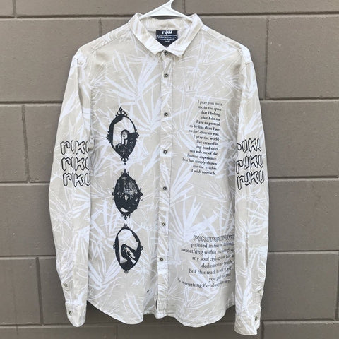 ETERNITY Patterned Button Up