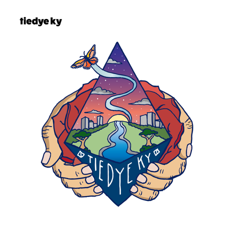 Tiedye Ky Sticker