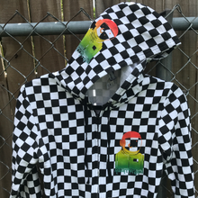 Load image into Gallery viewer, RUKU PRIDE Checkered Zip Up