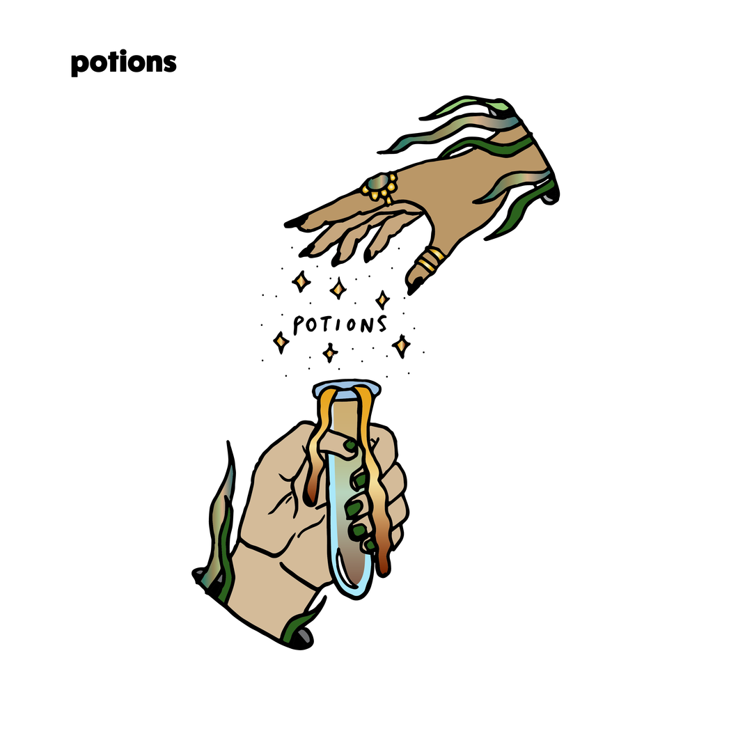 Potions Sticker